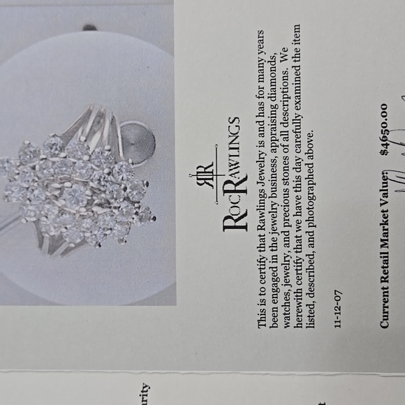 Diamond Cocktail Ring - Picture 6 of 10